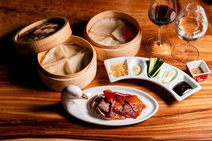 Peking duck and Chinese mine