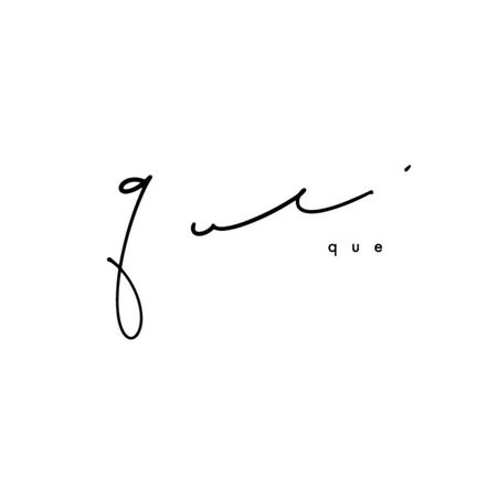 que