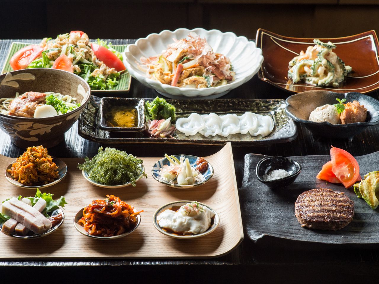 お一人様ずつご提供！贅沢沖縄料理コース