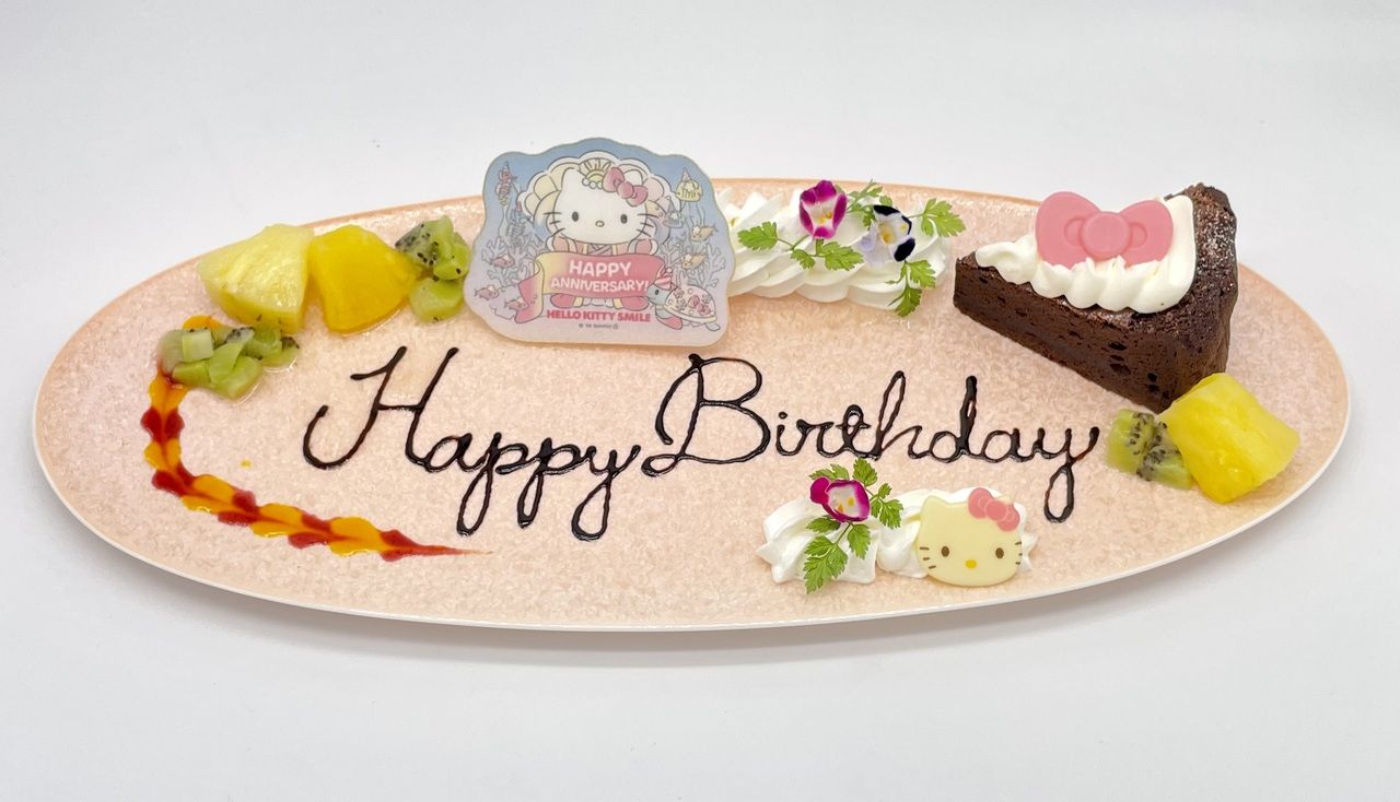 【追加選項】 周年紀念甜点盤（餐廳玉手箱）