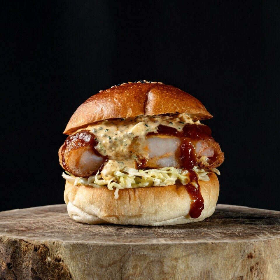 エビカツバーガー