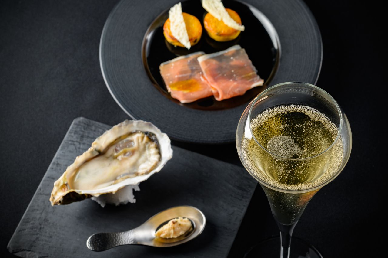 シャンパンアフタヌーンセット