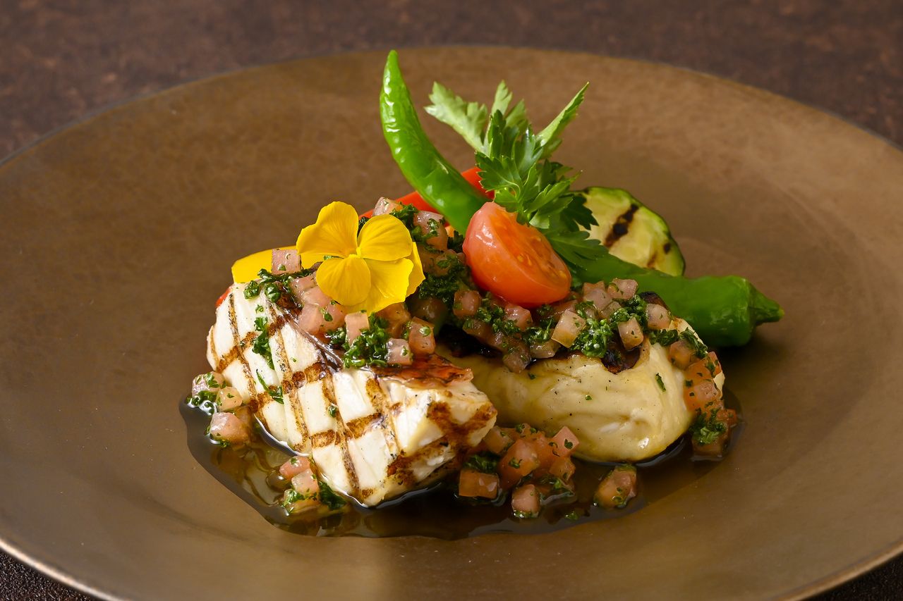 本日のお魚の香草風味グリル　