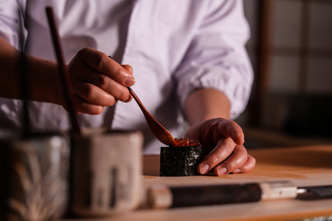 Rantei Omakase Course ¥22,000