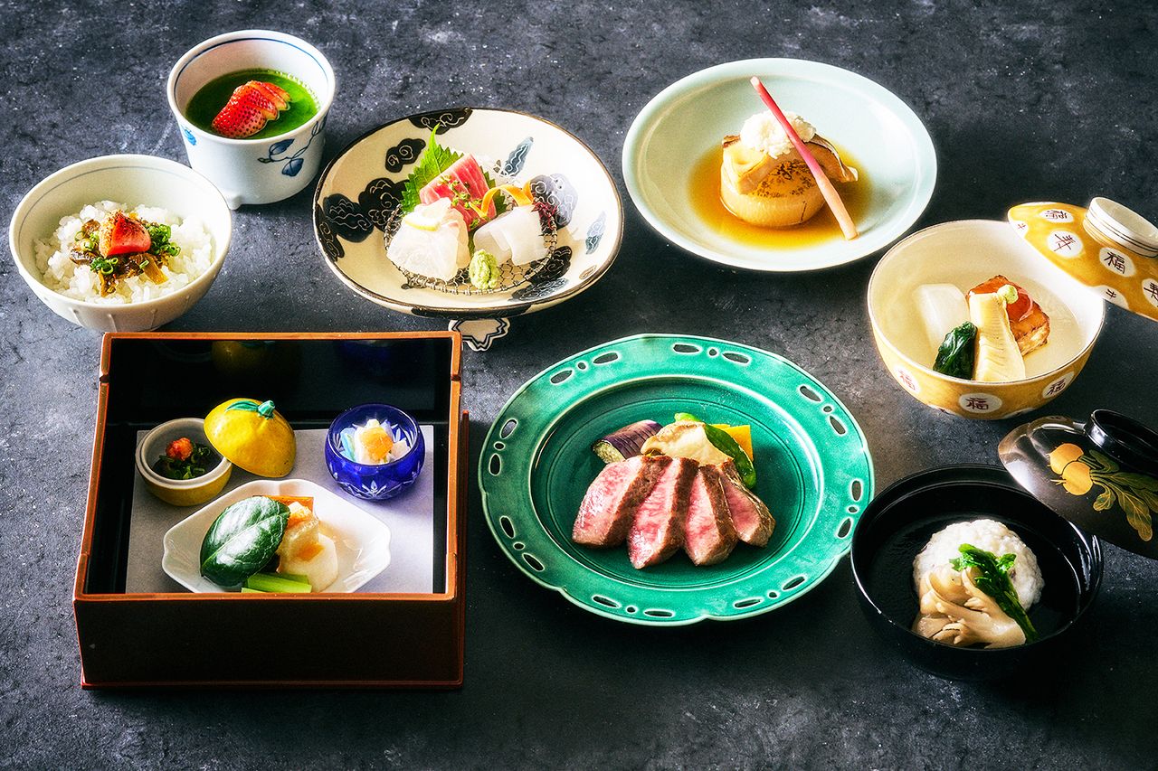 【ランチ】旬彩会席～寒鰤と和牛ステーキの会席～（2025年12月6日～12月28日の土・日）