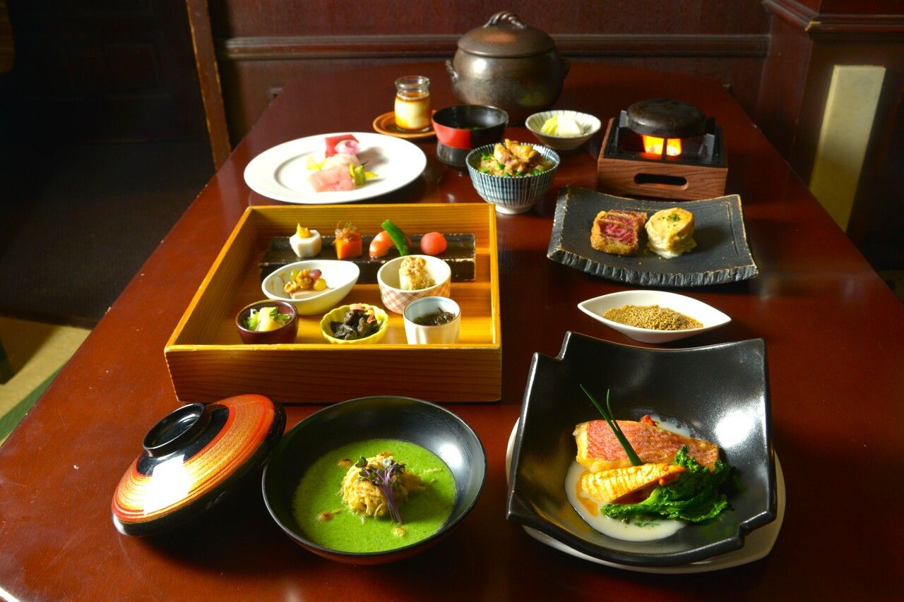 [~Wagetsu~ Course] Recommended Kaiseki course where Japanese and Western chefs carefully prepare seasonal ingredients