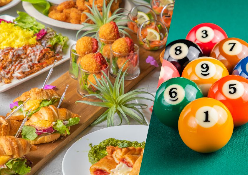 『ビリヤード』Summerカジュアル（7品2時間飲み放題付）