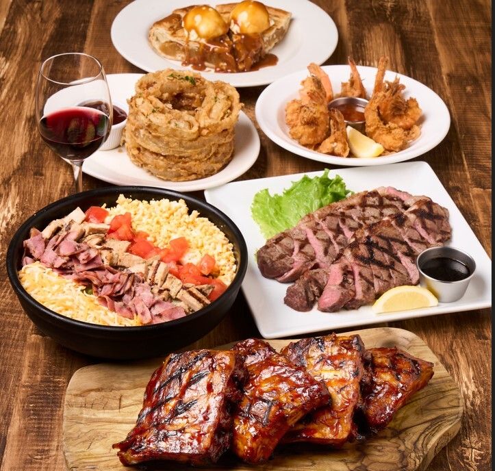 【パーティープラン】　ヘビープラン + 飲み放題付き