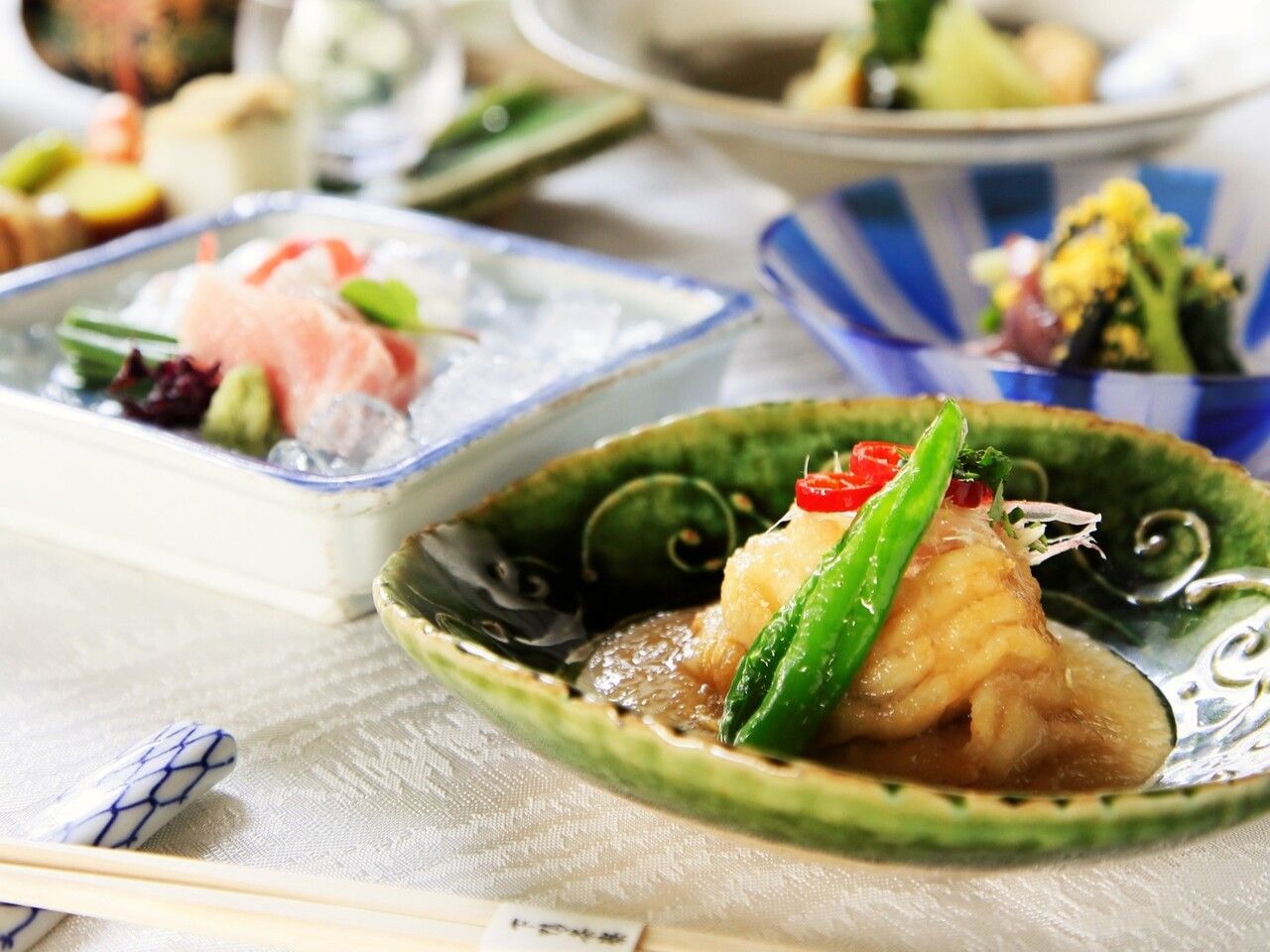 [Lunch only] ~Fukuzen~ 10 dishes including seasonal soup and hassun