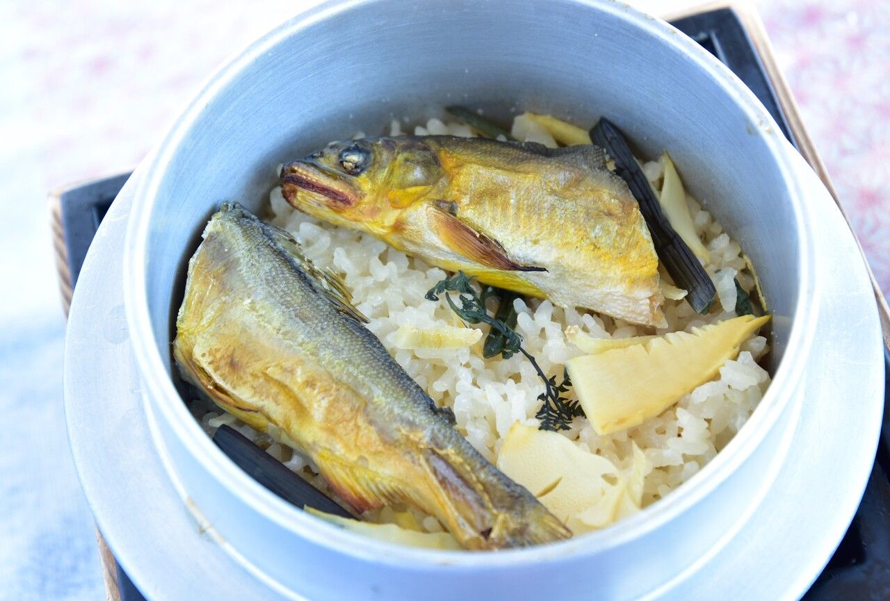 彩膳(焼鮎)