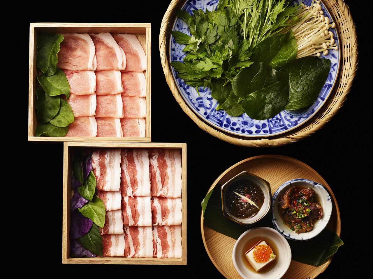 【SHIKAKUディナー】あぐーしゃぶしゃぶコース