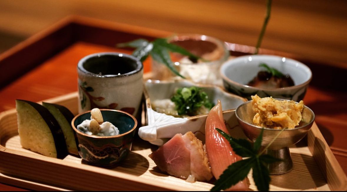 Omakase course 7000 yen