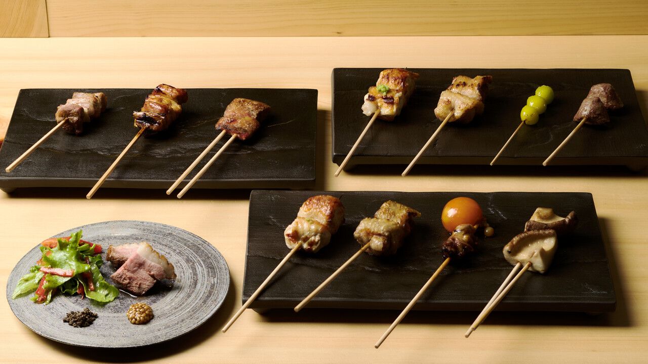 おまかせ焼鳥コース【野菜】