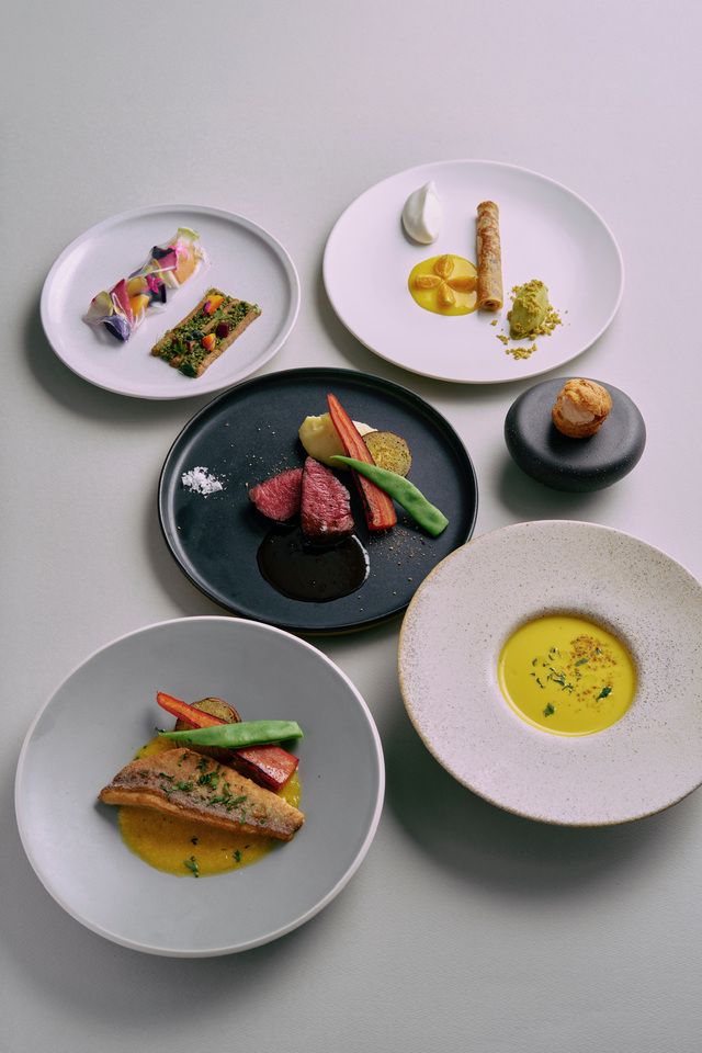 [Lunch Course] degustation  5-dish Double Main