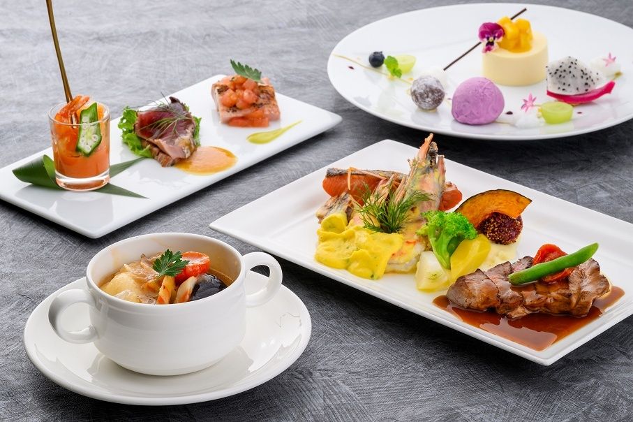 Wagyuu Beef fillet grill & Seafood set