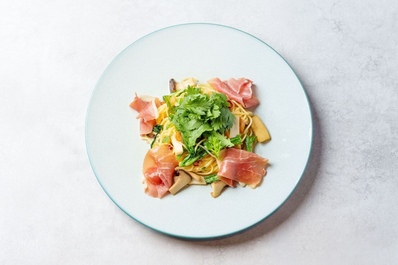 "Pasta  Dish " with all you can drink beverages