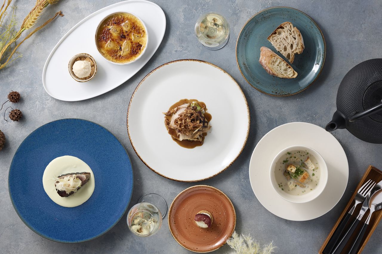 No.1] ・Choice of appetizer, soup, main dish, and dessert (5-course menu) (special price)