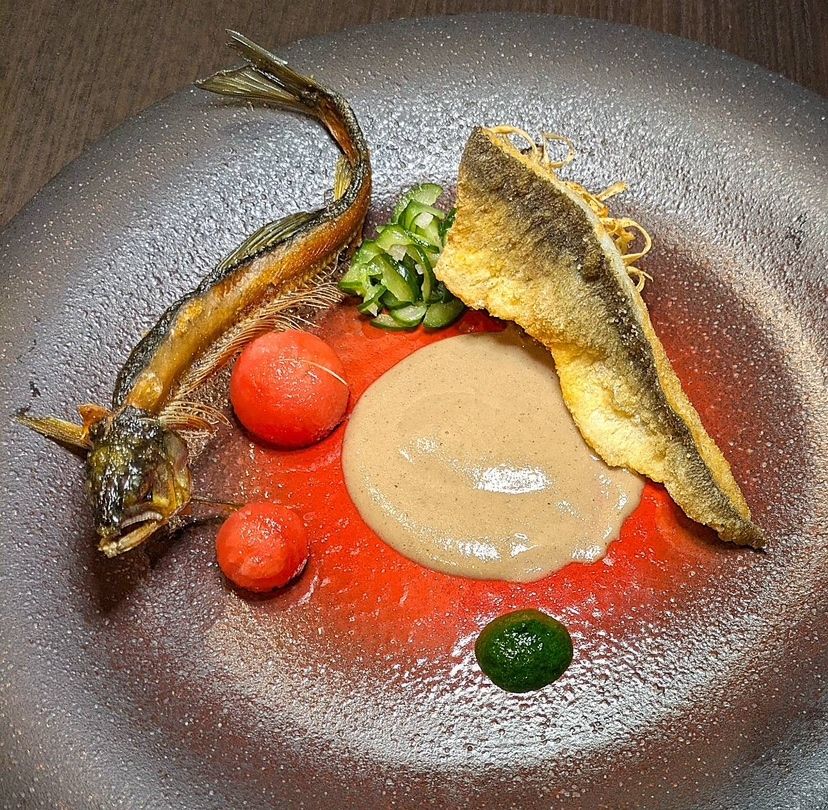 Lunch [le Rhone / Rhone course]