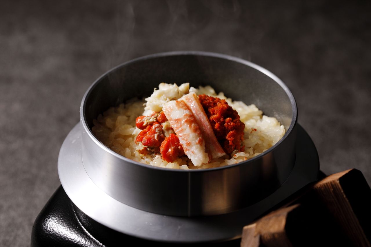 【単品】香箱蟹釜めし