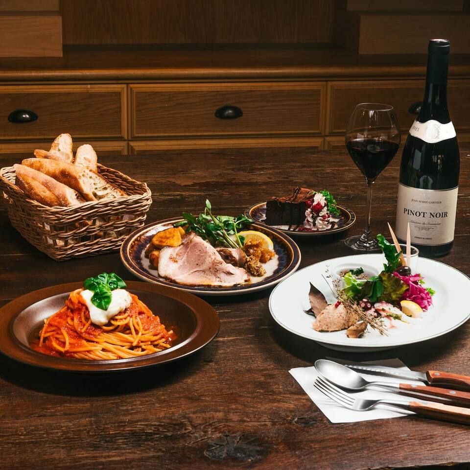 [Party plan with all-you-can-drink] - Includes all-you-can-eat homemade bread -