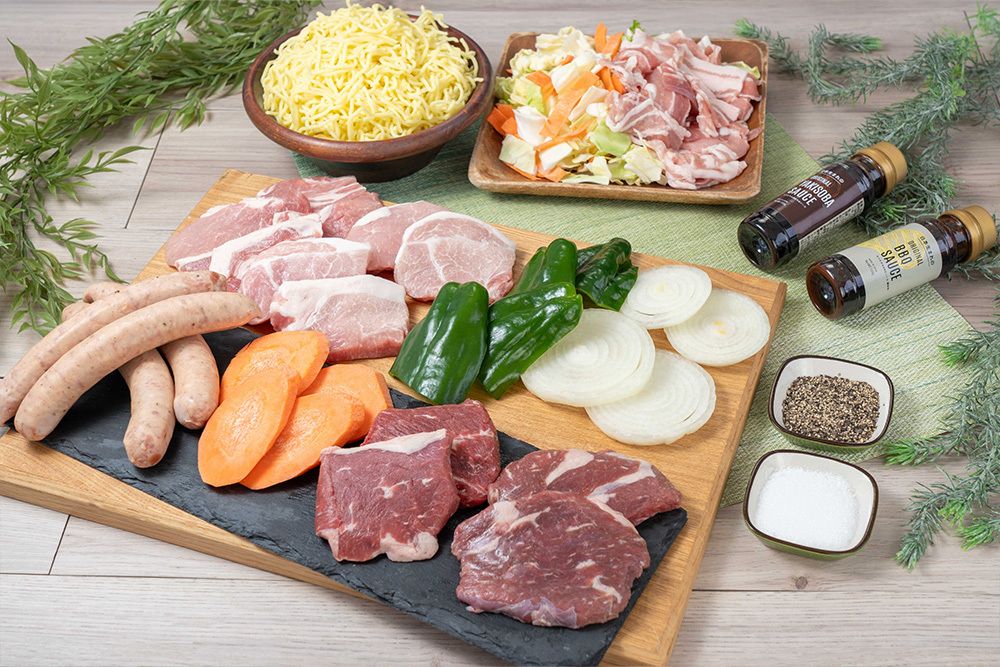 [Basic BBQ set (equipment rental included)]