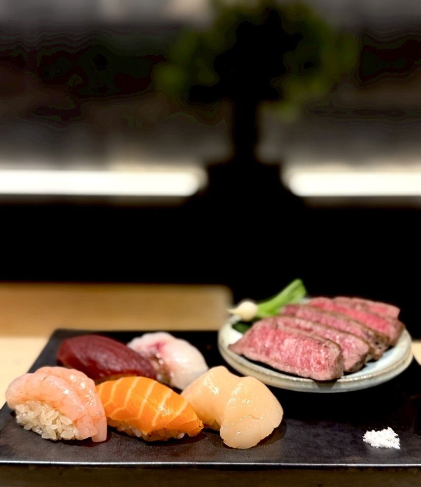 Sushi & Wagyu Steak Set