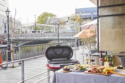 ※テラス席※【BBQ】LAND_Aイチオシ！プレミアムプラン★手ぶらでBBQ！飲み放題120分（L.O30分前）付き