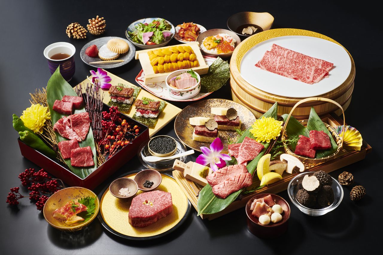 ~SPECIAL UNI-Course~ (Hokkaido Fresh Sea Urchin & Kobe Beef Main Course)