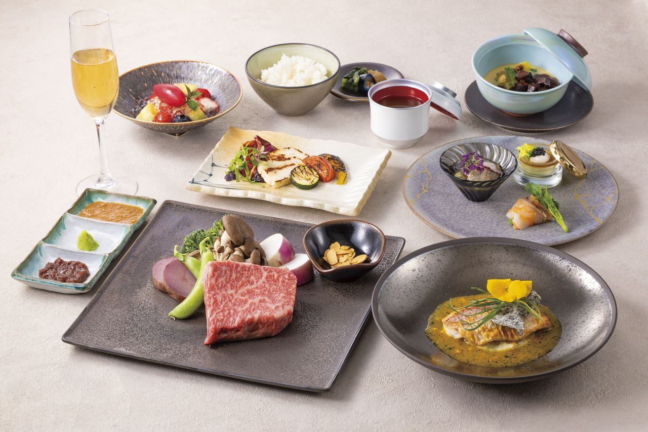 フレンチ鉄板：朝陽門コース