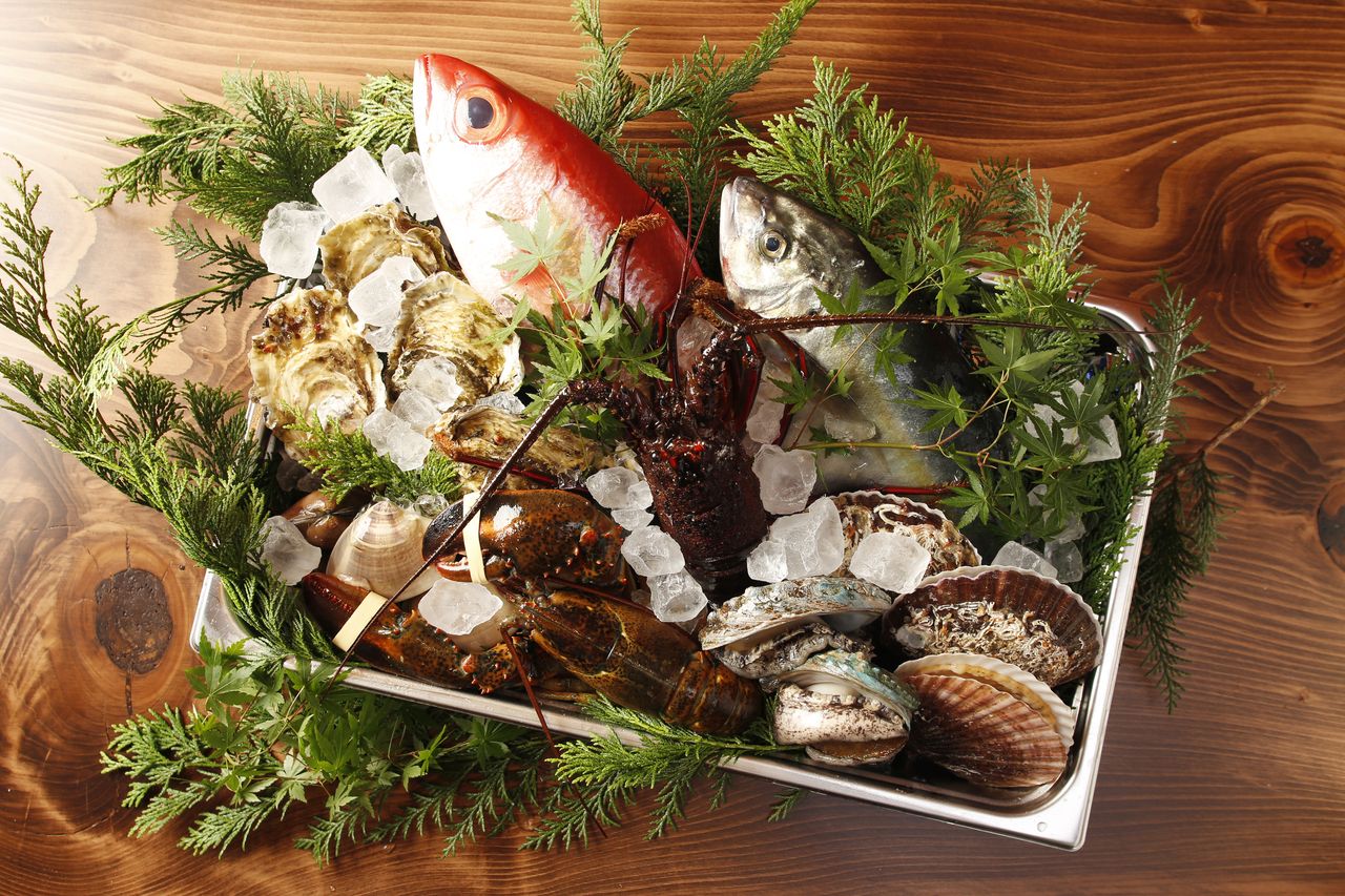 海鲜铁板烧套餐