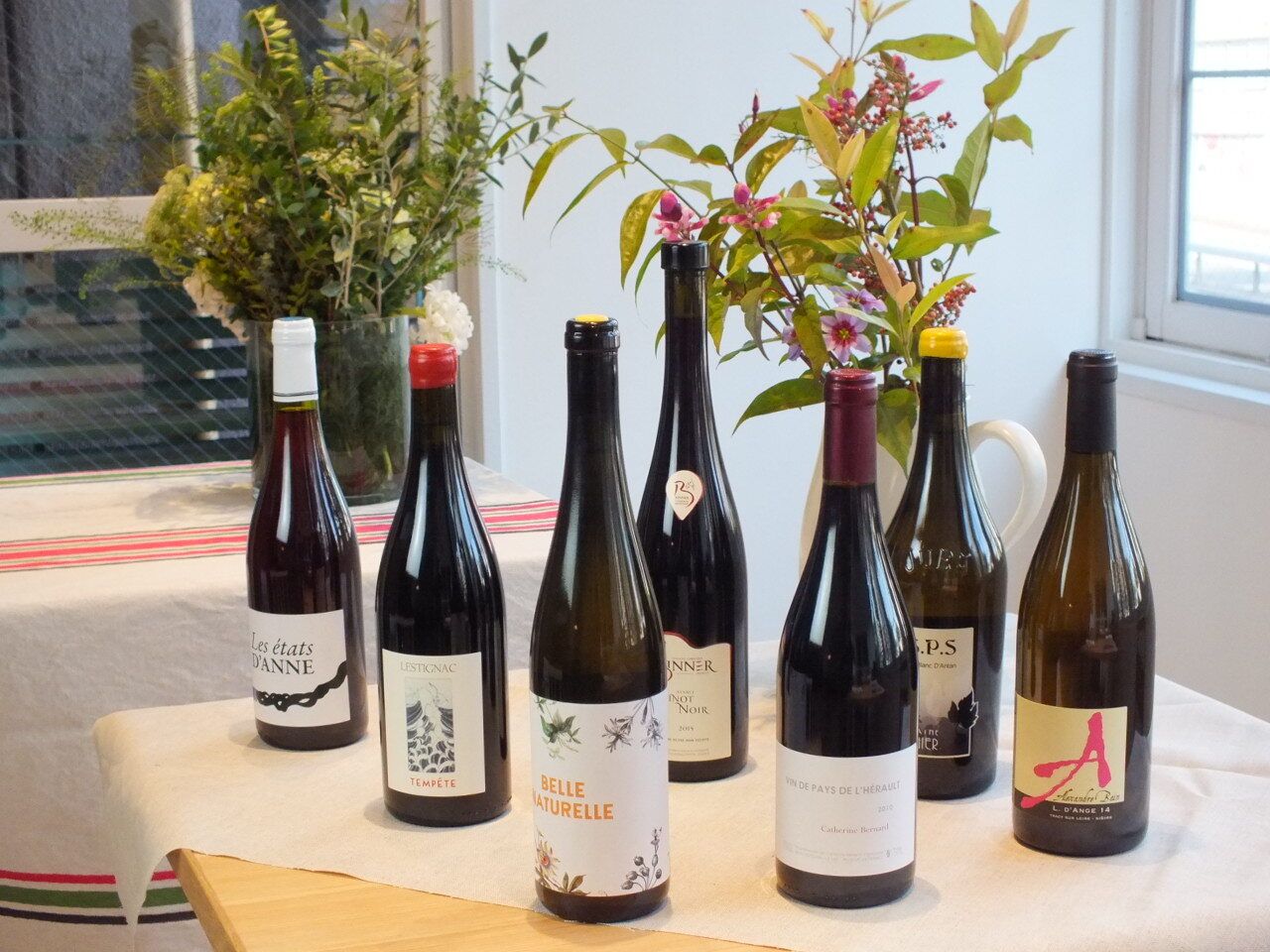 5 Chef's Omakase Courses and 5 Natural Wine Pairings