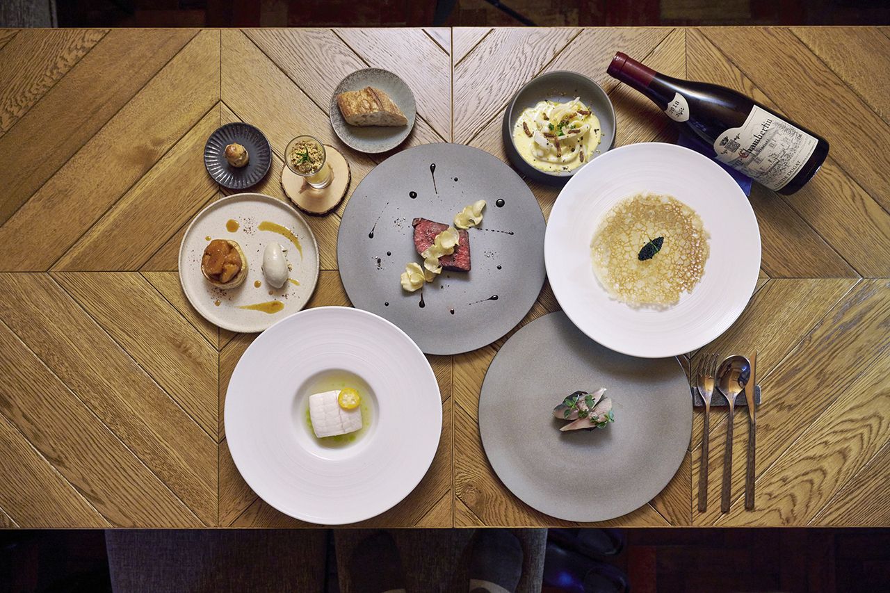 旬のパイ包み焼きコース5,000円コース（ランチ）