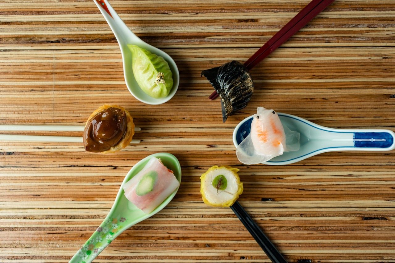 【Only Weekdays】~One drink~Choose your own dim sum course from Ryutenmon's famous dim sum wagon