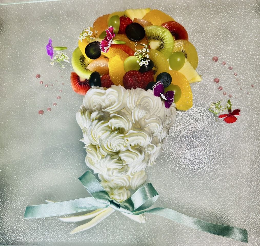 ブーケショートケーキ(ディナータイム)