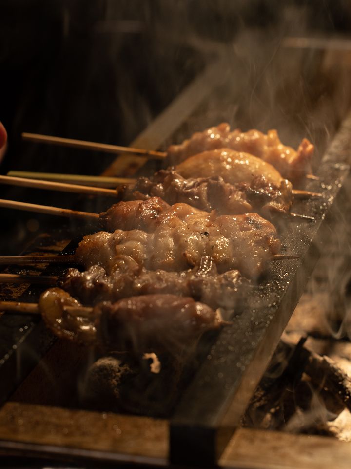 Take Course: 7 skewers of Yakitori (with Chawanmushi)