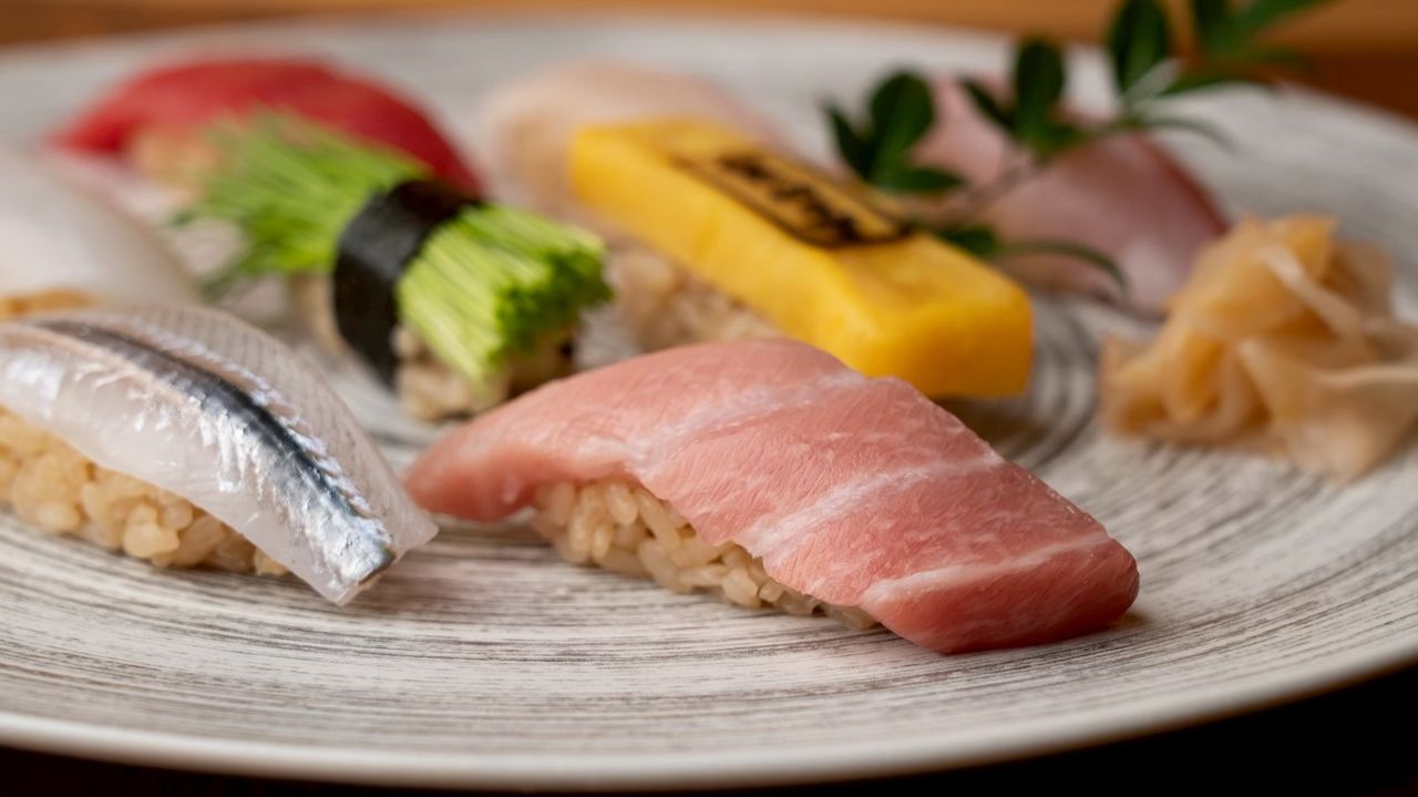 Omakase Nigiri Course — 18 pieces