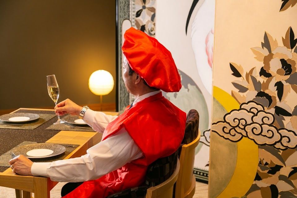 【長寿祝いプラン】乾杯酒付ランチ＋ちゃんちゃんこを着て思い出のお写真を