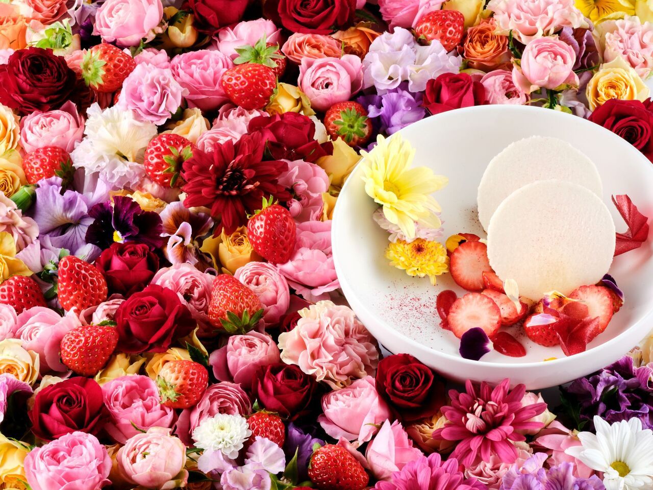 女子会ランチにお勧め　選べる季節のデザート