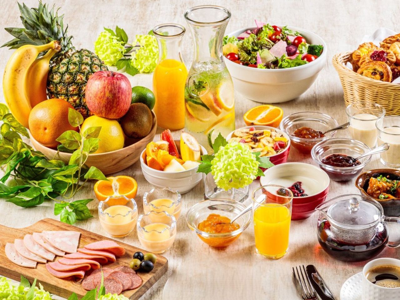 [Adult price/Internet reservation discount] Brunch buffet with Kanagawa ingredients, closed at 13:00 (weekdays)