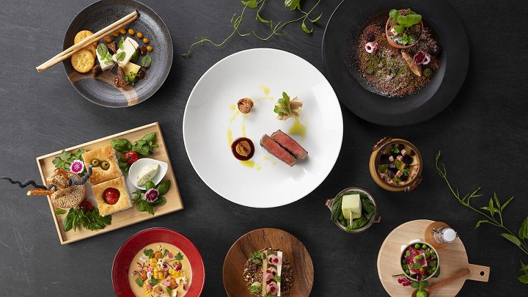 Sky Farm Journey — 5-Course Menu + 1 Glass of Champagne