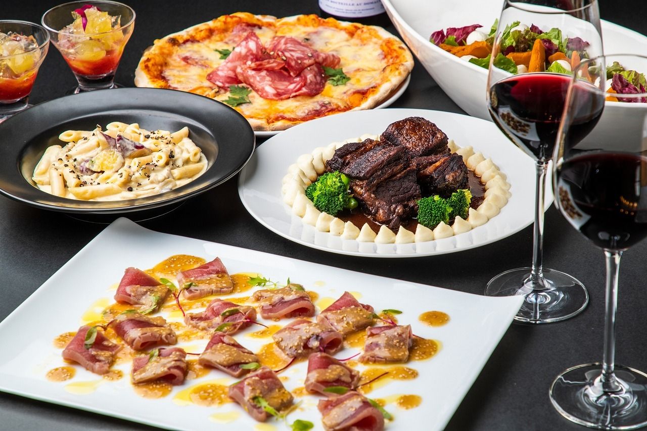 【Winter Party】LUXURYコース6品【12月1日～11日開催限定 3H飲放付】6,000円(税込)★完全個室/デート・接待★