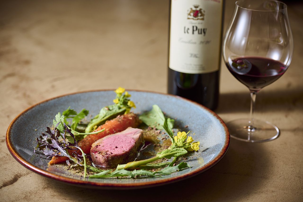 ディナーコース+プレミアムペアリング