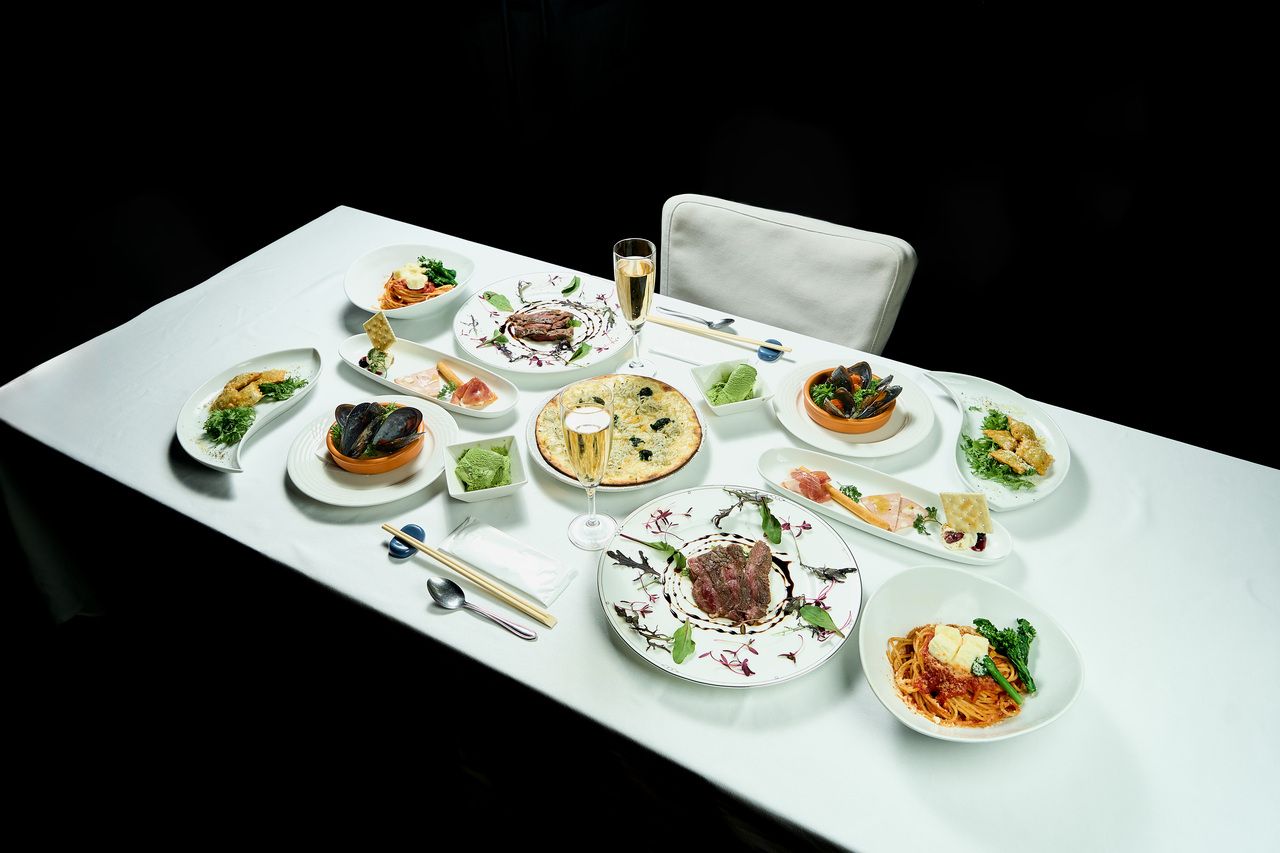 【新年会プラン】スパークリングワイン＆ハートランド生ビールもOK！120分飲み放題付！☆料理全7品！税込！5500円フルコースプラン