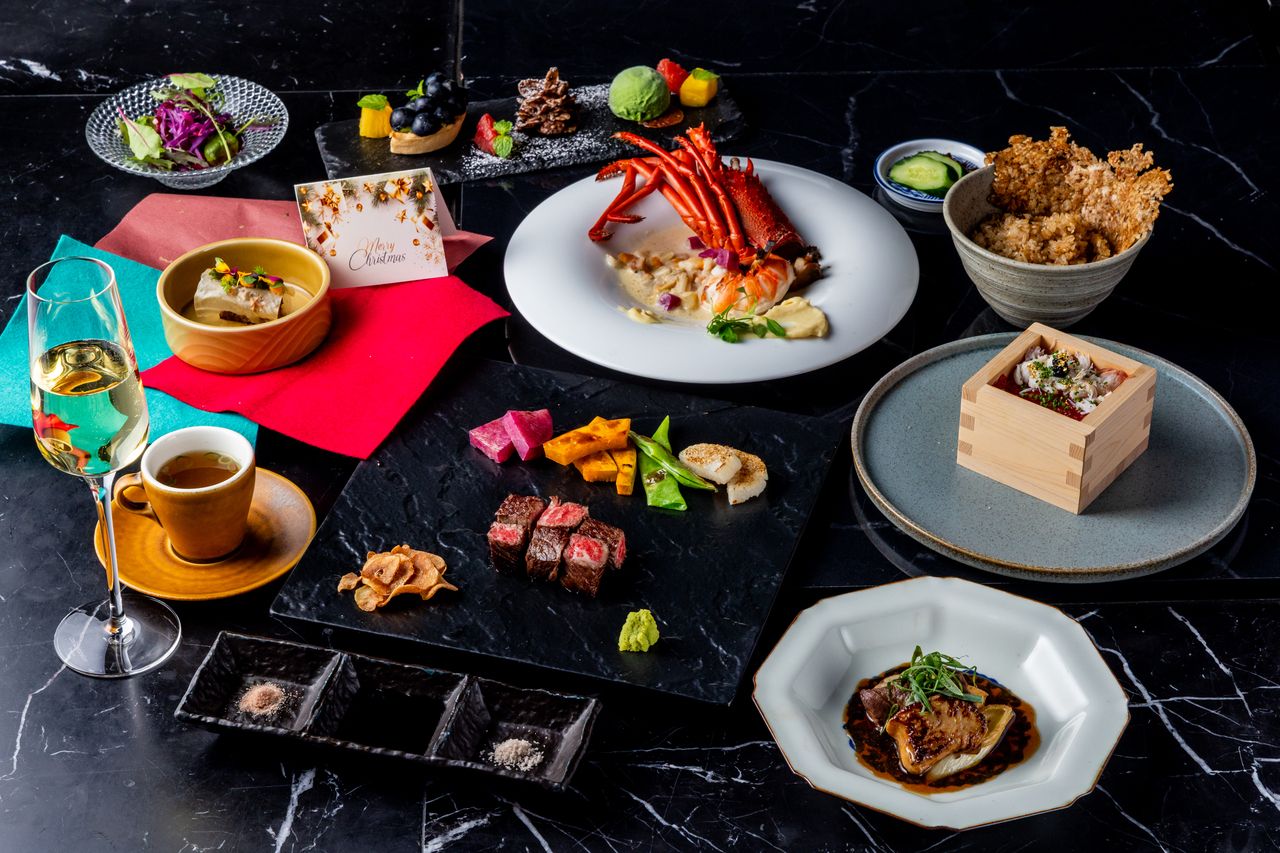 【Xmas 煌コース2025】 グラスシャンパン含む選べる1ドリンク付き