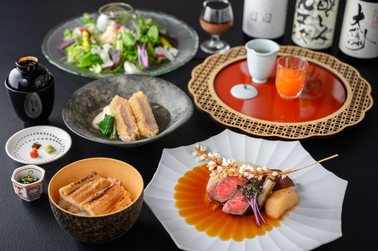 8800 yen course (food only)