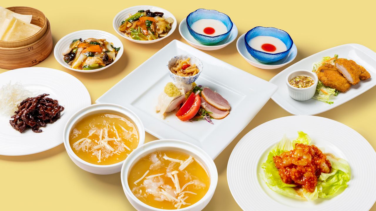 【公式 最安値保証】12/1から　町中華コース5,000円⇒前日までのご予約なら4,500円！　エビチリ、牛肉みそ炒めクレープ包みなど計7品　