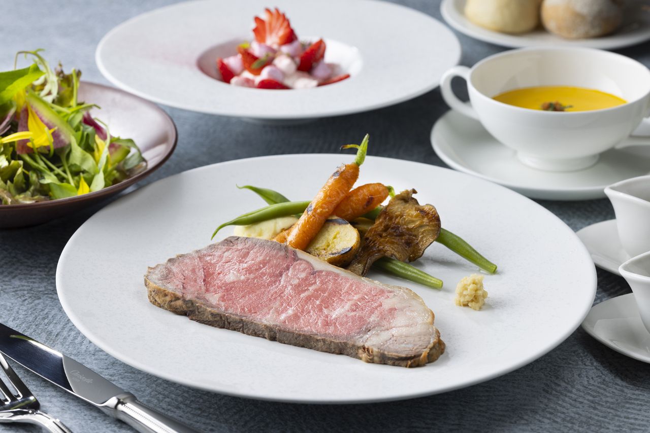 【12月】大好評!WEB・国産牛ローストビーフ ランチセット