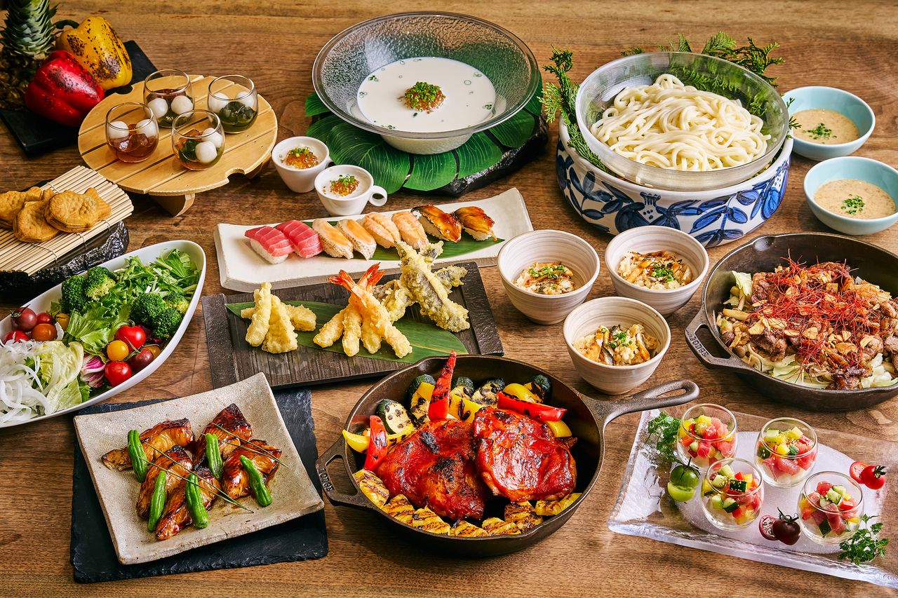 ＜Buffet de almuerzo de día laborable＞Postre después de la comida + café incluido (precio regular) (tiempo ilimitado)