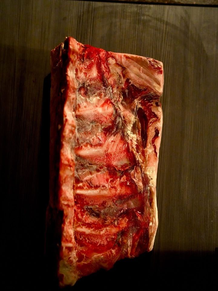 Aged beef course lunch