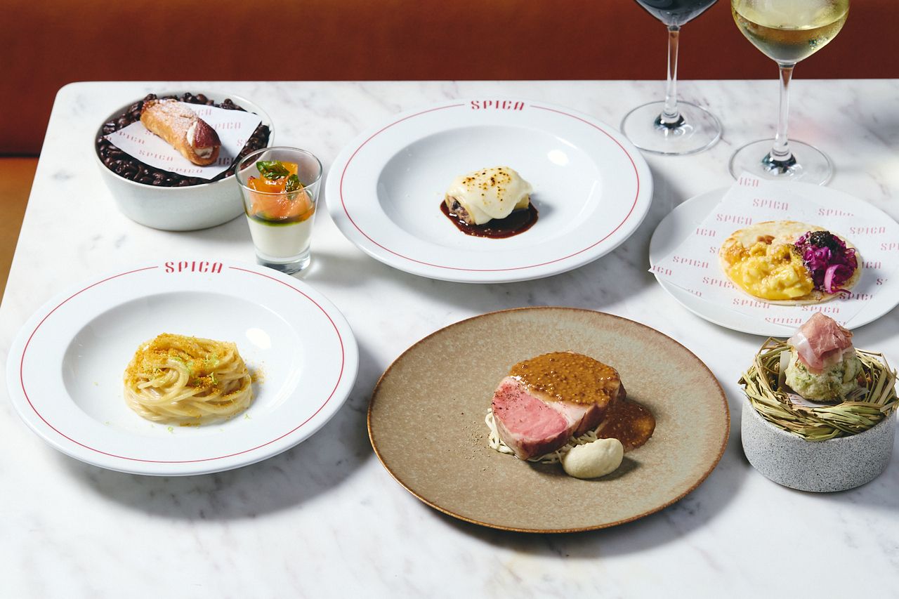 【乾杯スパークリングワイン付】 Chef’s Dinner Course(冬季限定) 全7品